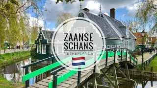 Zaanse Schans, Netherlands 🇳🇱 August 2022 - Walking Tour (4k 60fps UHD)
