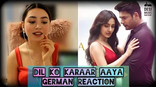 GERMAN REACTION | Dil Ko Karaar Aaya - Sidharth Shukla & Neha Sharma | Neha Kakkar & Yasser Desai