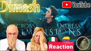 Across Endless Dimensions Dimash Reaction 🇮🇹Italian And 🇨🇴Colombian ❤️Reaction