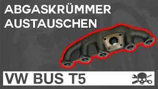 VW T5 R5 7HM 2.5TDI - Austausch des Abgaskrümmers und des Turboladers