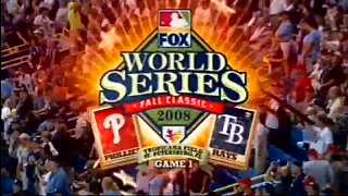 2008 World Series: Philadelphia Phillies vs. Tampa Bay Rays Opening