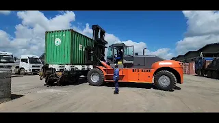 MatHand presents the New BTX D 3500 - 35 TON Forklift