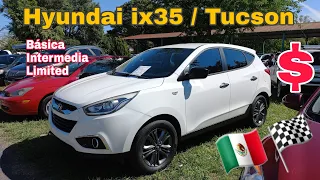 Hyundai ix35 Tucson 2015 encontré las 3 versiones básica en venta intermedia y limited autos usados