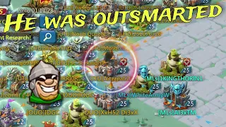 Lords Mobile - Big ONLINE target was outsmarted. Full emperor account blast rallies