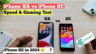 Cashify iPhone SE vs iPhone XR Speed & Gaming test |