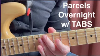 Parcels // Overnight w/ TABS (Hansa Studios version) - guitar cover