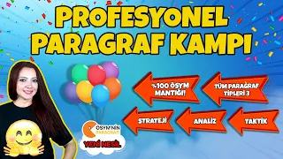 TÜM PARAGRAF TİPLERİ KARMA SORU ÇÖZÜMÜ - | Profesyonel Paragraf Kampı #HaleHoca