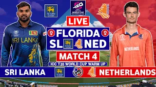 ICC T20 World Cup Live: Sri Lanka vs Netherlands Live Scores | SL vs NED Live Scores & Commentary