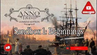 PS5 Console Anno 1800 -  Sandbox 1 : Beginnings