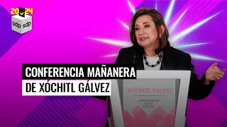 Conferencia MAÑANERA de XÓCHITL Gálvez, de hoy martes 19 de marzo del 2024 en la CDMX
