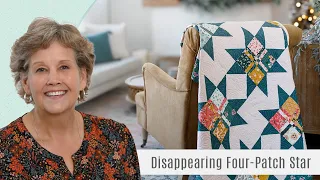How to Make a Disappearing Four Patch Star Quilt - Free Quilting Tutorial