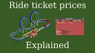 RCT2 - Ride ticket prices explained part 1