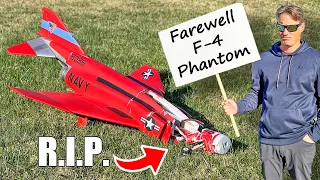 The Inevitable Crash...Rest In Peace Freewing F-4 Phantom