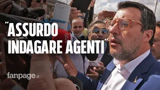 Salvini: "Assurdo indagare gli agenti, al più presto pistole elettriche nelle carceri"