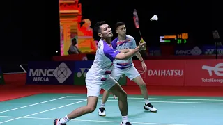 Kandas di Perempatfinal Fajar Alfian/ Rian Ardianto vs Ong/Teo Badminton Asia Championships 2023 QF