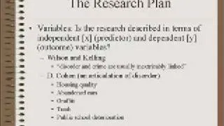 COM 351 Lecture 05 - Model Construction and the Preparation of Field Research