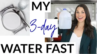 I DID A 3-DAY WATER FAST: The How, Why + Tips From A Dietitian