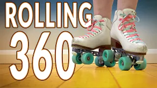 Rolling 360 on Roller Skates - 3 Ways to Turn From Forwards to Backwards and Back Again!