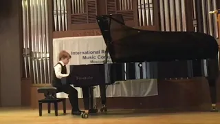 Bach Siloti Prelude B minor, Maxim Tereshchenko(10y), Бах Зилоти Прелюдия, Максим Терещенко 10 лет