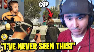 Summit1g Reacts to Mr K SHOCKED after Cops NVL in NoPixel