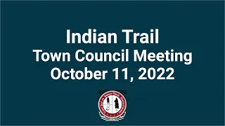 October 11, 2022, Workshop and Town Council Meeting