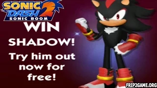 Sonic Dash 2: Sonic Boom - Shadow's Run Special Event!