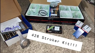 Unboxing my 426 Stroker Kit! (6.1 Hemi, 3rd Gen Hemi)