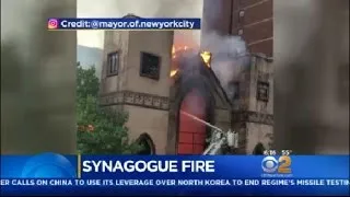 Synagogue Fire Under Investigation