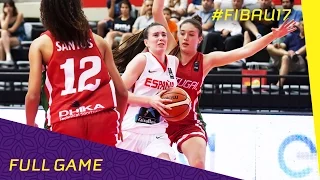 Spain v Portugal - Full Game - 2016 FIBA U17 Women's World Championship