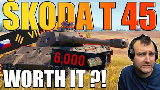 Is The Škoda T 45 Worth 6000 Bonds in World of Tanks?