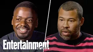 Get Out: Jordan Peele, Daniel Kaluuya On Racial Conversation | Oscars 2018 | Entertainment Weekly