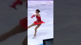 Ballet queen and olympics alina zagitova similar sequence #shorts 🩰💅