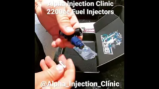 Unboxing Alpha Injection Clinic 2200cc Fuel Injectors