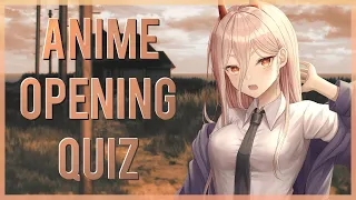 Anime Opening Quiz (Fall 2022) -  40 Openings