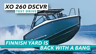 Finnish yard is back with a bang | XO 260 DSCVR test drive review | Motor Boat & Yachting