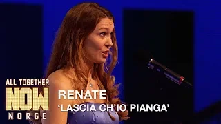 All Together Now Norge | Renate performs Lascia Ch'io Pianga | TVNorge