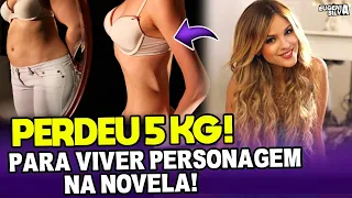 Atriz de Amores Verdadeiros perde 5 KG PARA VIVER PERSONAGEM | por Eugênia Silva