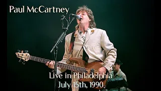 Paul McCartney - Live in Philadelphia, PA (July 15th, 1990) - Two Source Merge