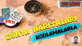 KODLAMALARLA TEK VİDEO🌎 DÜNYA HARİTASI ÇALIŞMASI 📌Tyt - Ayt Coğrafya 📂TEK PDF