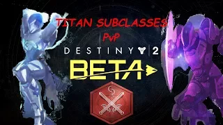 Sentinel and Striker Titan gameplay plus best assault rifle, Destiny 2 Beta