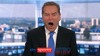 Jeff Stelling going crazy over a Hartlepool goal