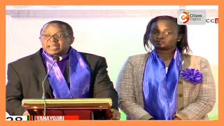 Agano Party Presidential candidate Mwaure Waihiga addresses IEBC's National Election Conference