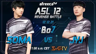 [ENG] ASL S12 Revenge Battle Soma vs JYJ (ZvT, Bo7) - Starcraft Remastered (StarCastTV English)