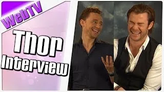 Interview mit Chris Hemsworth und Tom Hiddleston