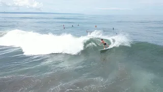 Pumping Sandbar I Surfing Canggu Bali I Drone 4k