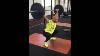 Athens lions box CrossFit power snatch tech 50kg