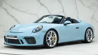 2019 Porsche 911 (991.2) Speedster - PTS Meissen Blue - Walkaround & Interior [4K]