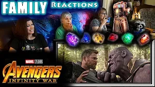 INFINITY WAR | Avengers 3 | FAMILY Reactions | Fair Use