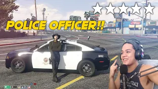 Playing as POLICE OFFICER sa GTA 5!! | Billionaire City RP