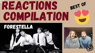 FORESTELLA REACTIONS Compilation!!! (Hijo De La Luna, Parla più Piano and more) 🇮🇹 Ludo&Cri